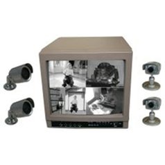 GLOBAL KAMEROVÝ SYSTÉM CM-14BQ 4X CMOS KAMERA+MONITOR