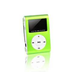 PŘEHRÁVAČ MP3 SETTY S LCD ZELENÝ