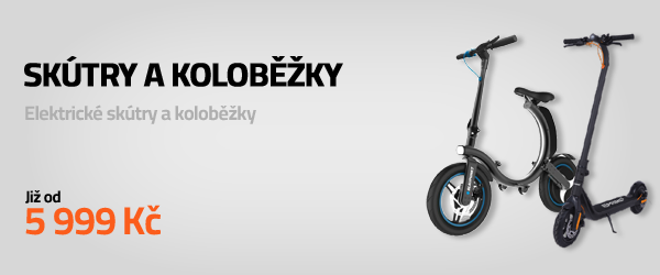 Elektrické koloběžky a skútry