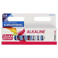 GRUNDIG ALKALICKÉ BATERIE AA 1,5V LR6 SADA 12KS