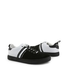 TRUSSARDI K308 BLACK WHT PÁNSKÉ POLOBOTKY